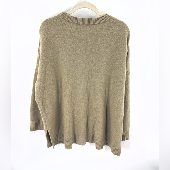 Jenni Kayne Cashmere Sweater Womens 1X Crew Neck Quiet Luxury Capsule Soft Cozy - Picture 3 of 10